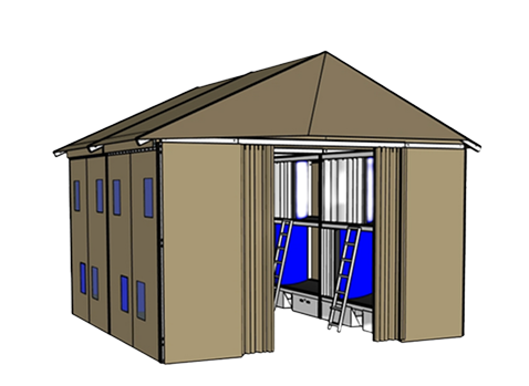 Sleep anywhere with the Bed-Stay Hostel