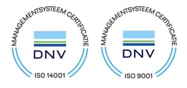 Logo's ISO certificeringen 9001 & 14001 samengevoegd (png)