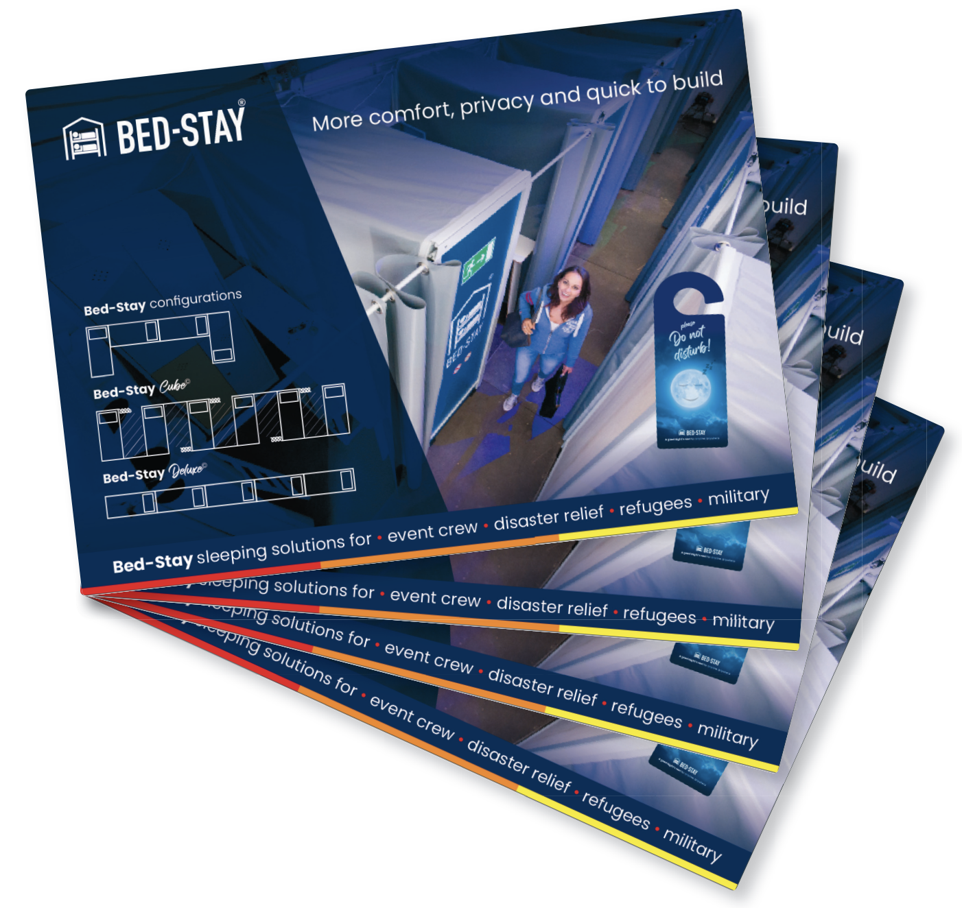Stack of information packages (png)