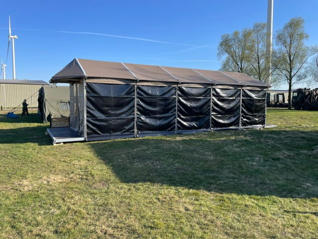 Bed-Stay leger Coevoerden oefening